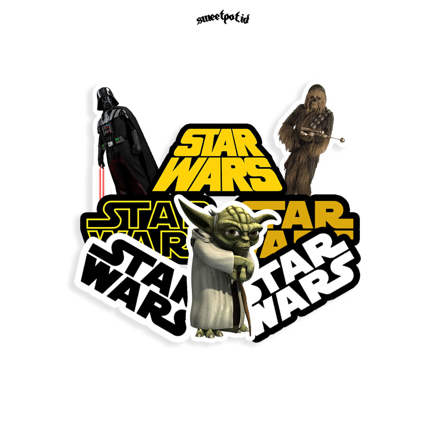 

(BISA COD) STIKER AESTHETIC "STAR WARS EDITION" / STIKER HELM / STIKER LOCAL BRAND / STIKER AESTETHIC / ANTI AIR / STICKER BIJIAN / STICKER ECERAN / STICKER METAL / STICKER POP / VIRAL