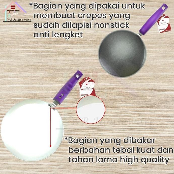 Sale Crepes Maker 22Cm / Crepes Pan Anti Lengket / Crepes Teflon Supra