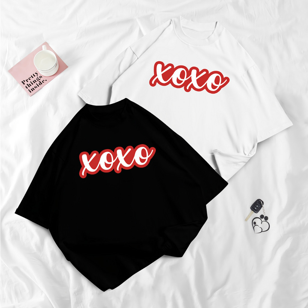 Fenina Wear - BAJU XOXO COTTON COMBED 30S PREMIUM UKURAN S-XXL / ATASAN / BLOUSE / KAOS / T-SHIRT / 