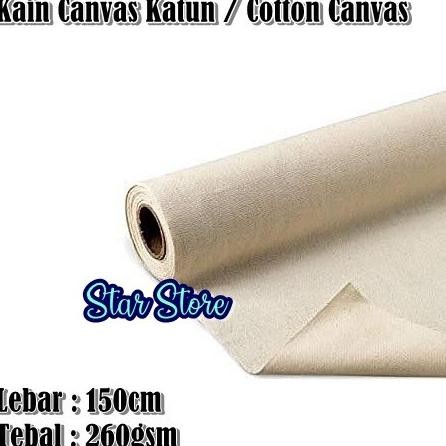 

Kain Kanvas Katun / Cotton Canvas / Bahan Kanvas Lukis / Tirai Kanvas kar