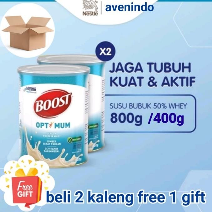 

boost optimum 800 gr 800gr susu nutrisi 400gr