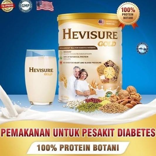 

hevisure gold susu original khusus penderita diabetes dan kencing manis 100% asli resmi bpom