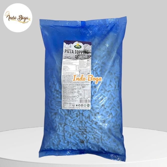 

Grosir Arla Mozarella Shredded 2 Kg / Arla Pizza Topping Keju Parut 2Kg