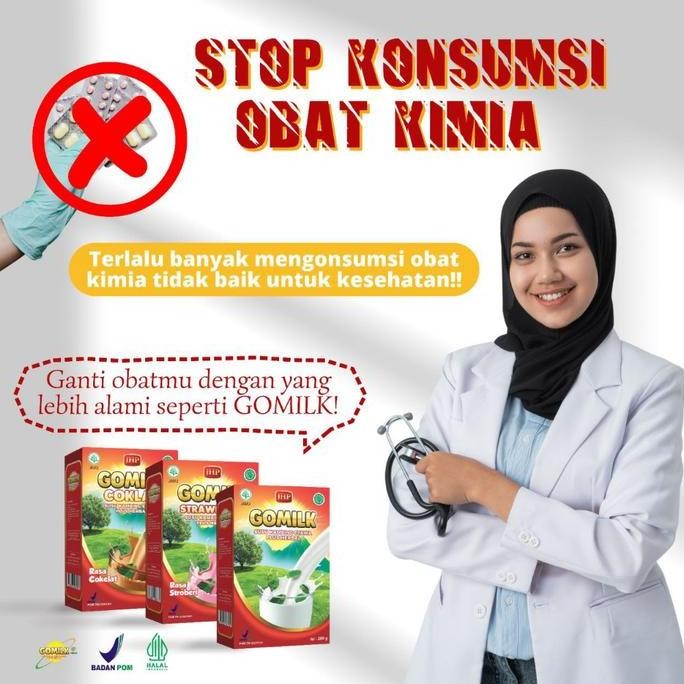 

Sale [Bonus Hadiah] Gomilk Susu Etawa Herbal Paket Bonus Paling Best Seller