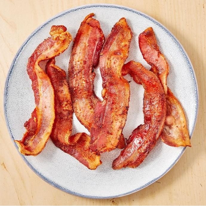 

Promo Bacon Babi (Pork Bacon/ Daging Babi Asap) - Frozen Food