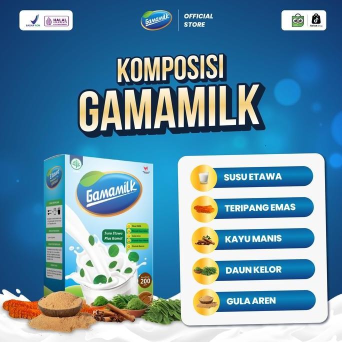 

Promo Paket 2 Box Gamamilk Susu Etawa Dengan Ekstrak Gamat Halal Bpom