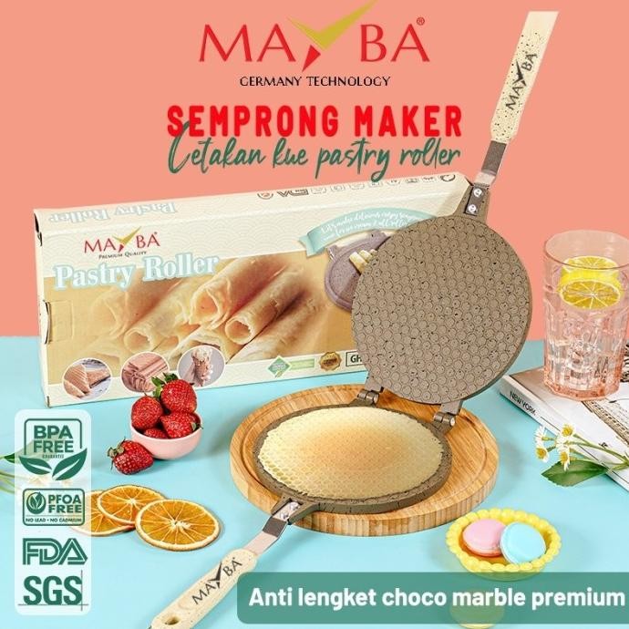 CETAKAN KUE SEMPRONG ORIGINAL|Cone Ice Cream|PANCI EGG ROLL Motif Cant