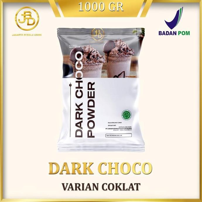 

Grosir Bubuk Minuman Coklat Premium Rasa Dark Chocolate 1Kg || Jakarta Bubble Drink || Cokelat Powder Untuk Es Susu