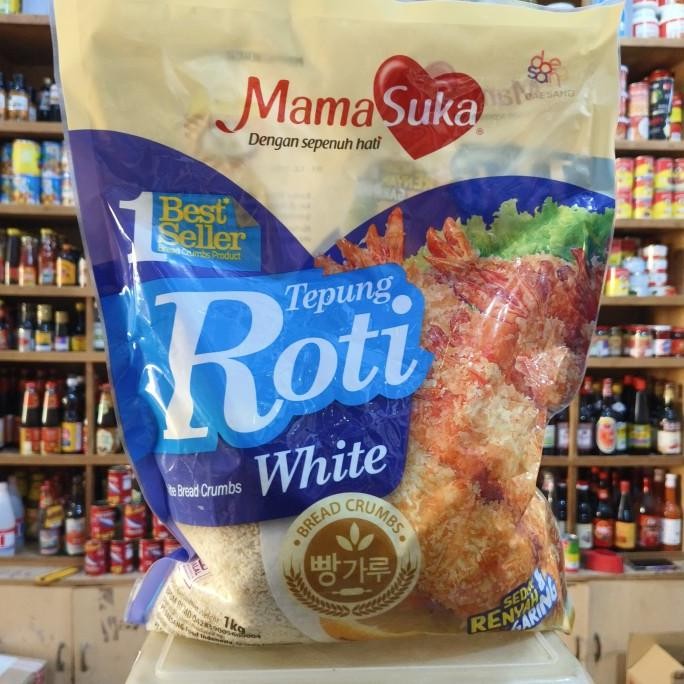 

Promo Mamasukatepung Roti White/ White Bread Crumbs 1Kg