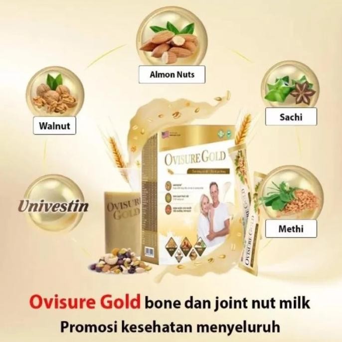 

Sale Ready Ovisure Gold Susu Kesehatan Tulang Persendian & Syaraf Kejepit