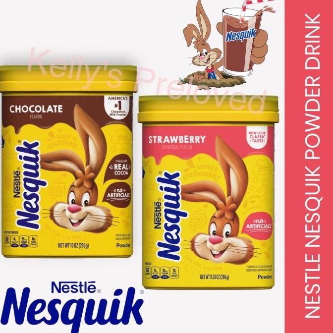 

Murah Nestle Nesquik Powder | Chocolate - Strawberry Flavored Drink | Usa