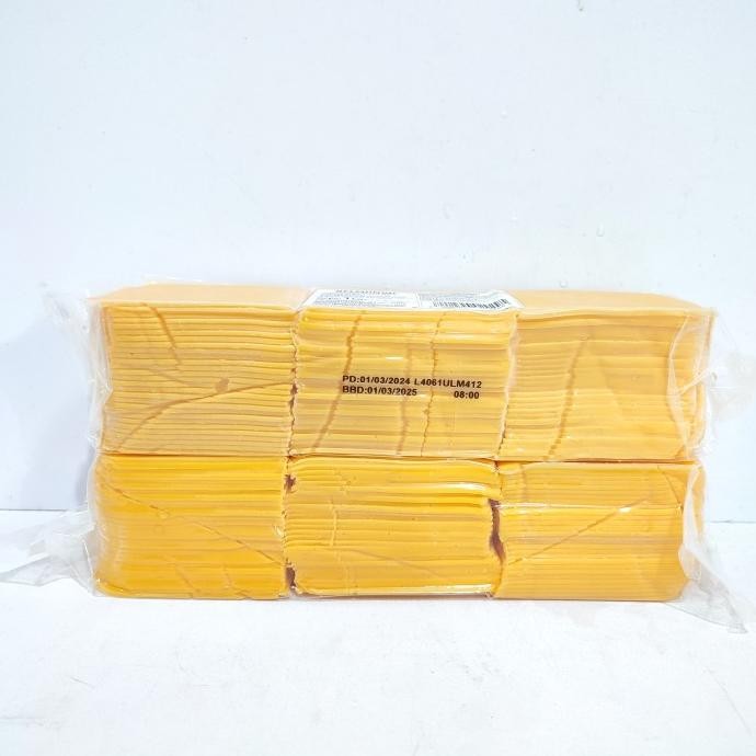 

Grosir Belmundo Keju Burger / Cheese Burger Slices Cheddar Isi 84 Lembar