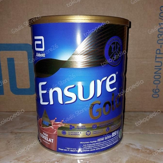 

Grosir Ensure Gold Rasa Cokelat 850 Gr | Susu Lansia