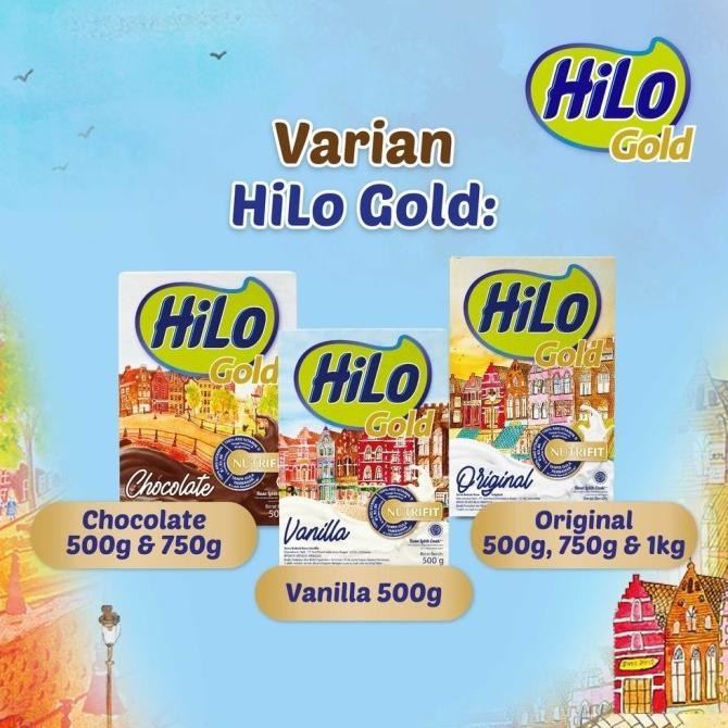

Grosir Hilo Gold 1000 Gram - Susu Tinggi Kalsium