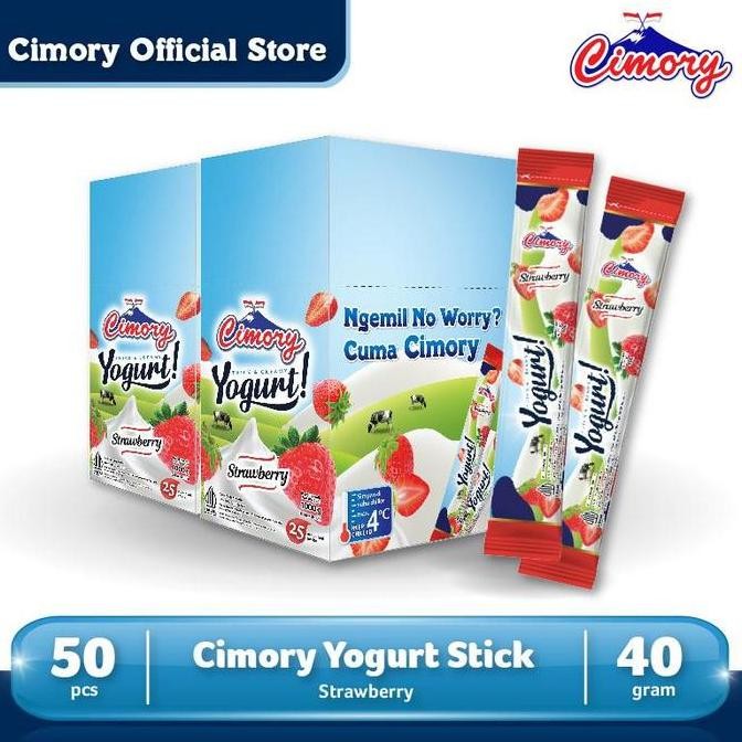 

Sale Cimory Yogurt Stick 40G - 50 Pcs