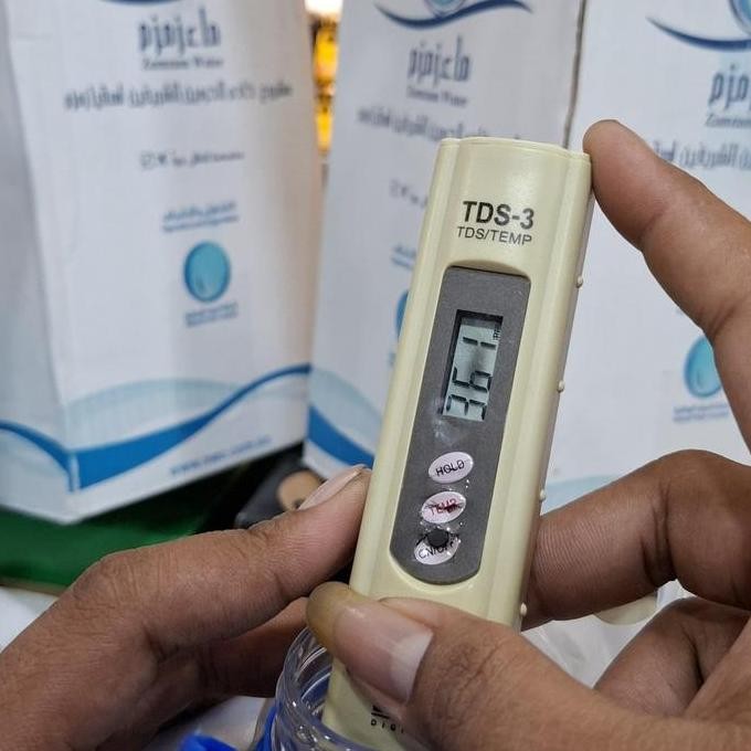 

Murah Air Zam Zam Asli Non-Barcode 5 Liter Bpom & Halal - Herbal, Water