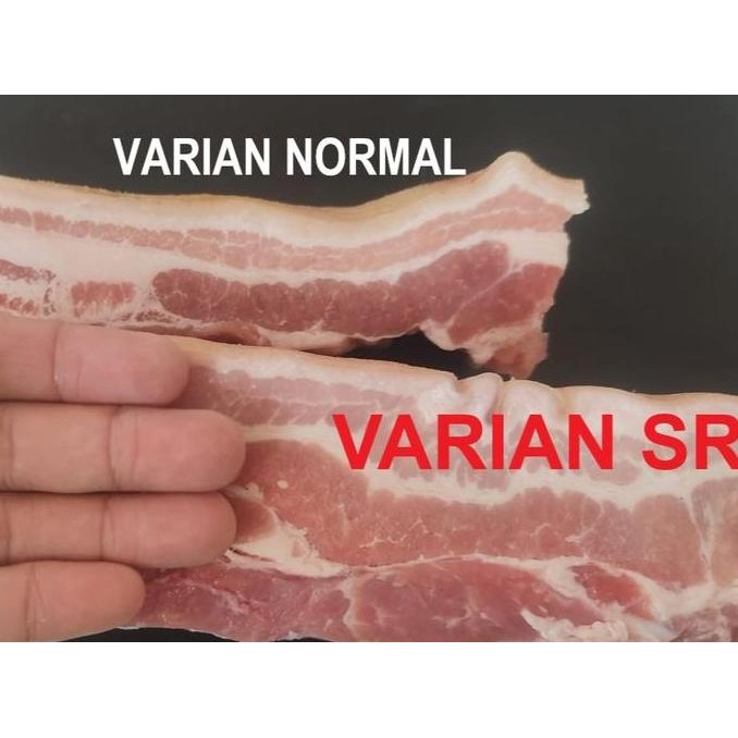 Grosir Samcan Daging Babi Pork Belly Import 1Kg 500Gr 250Gr Untuk Samcan Crispy Babi Hong Babi Kecap