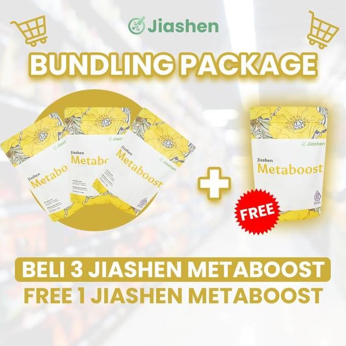 

Grosir [Spesial Budling] Jiashen Metaboost Beli 3 Gratis 1