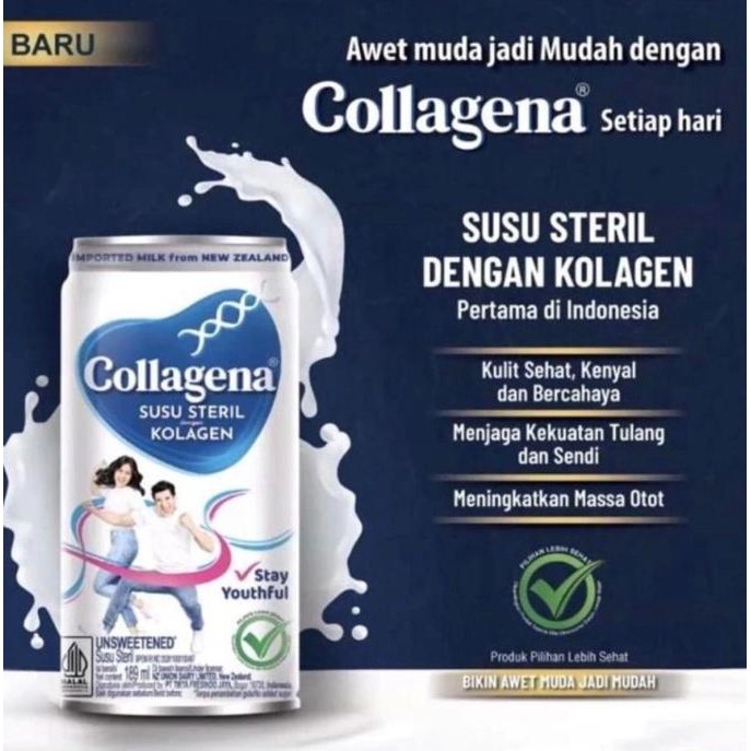 

Murah Grosir Karton - Collagena Susu Steril Dengan Kolagen 189 Ml (1 Dus @12 Kaleng)