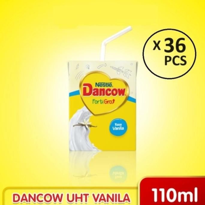Sale Susu Dancow Uht Fortigro 110Ml @36Pcs Free 4 Hadiah
