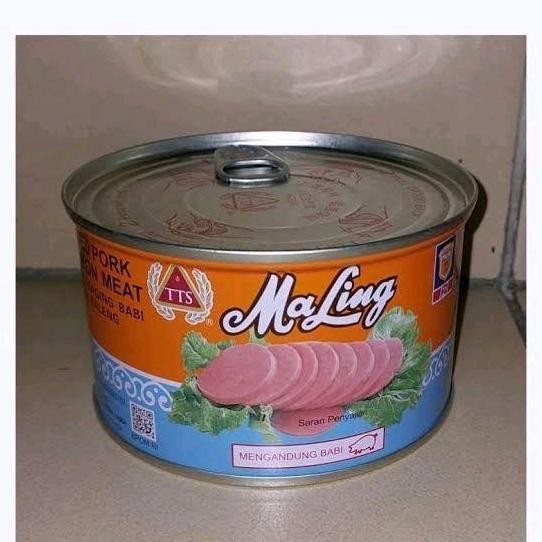 

Sale Ma Ling Tts Luncheon Pork Meat 397Gram Daging Ham Babi Maling