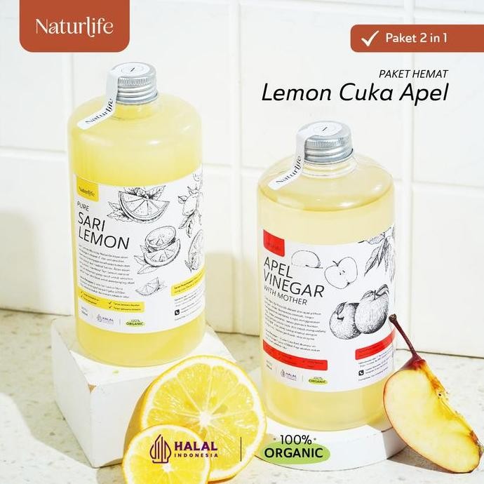 

Grosir Paket Hemat - Lemon 500Ml Dan Cuka Apel 500 Ml