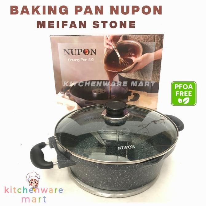 Baking Pan nupon meifan Stone Bakingpan Teflon Roti ban Bolu Kue bolu - Panci Cetakan Kue Baking Pan