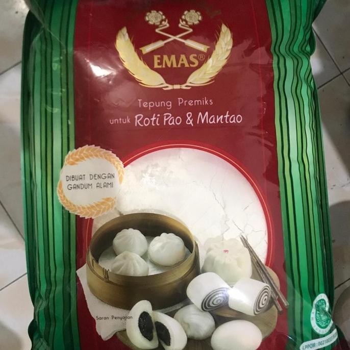 

Sale Tepung Cakra Kembar Emas Roti Pao & Mantao 5Kg - Gosend / Grab Only!!!