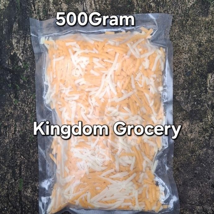 

Promo Greenvalley Mix Cheddar With Mozarella Cheese Original