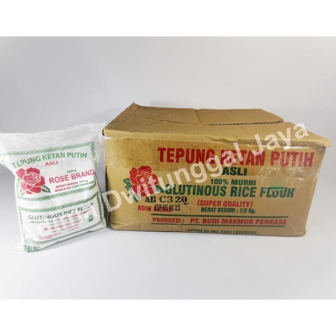 

Promo Tepung Ketan Putih Rose Brand 20X500 Gr - Karton