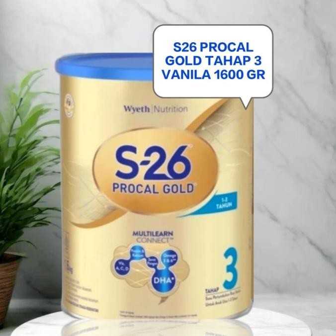 

Murah S26 Procal Gold Tahap 3 Vanila 1600 Gr