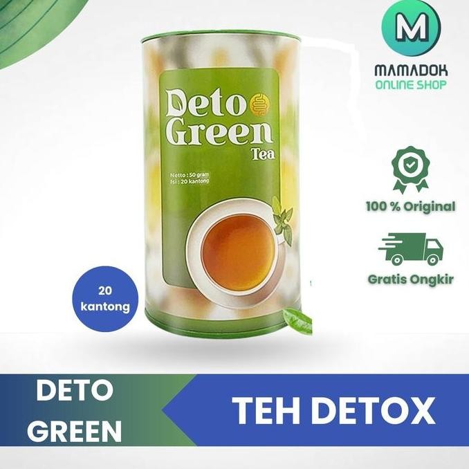 

Sale Detogreen Teh Herbal Detox Sistem Pencernaan 50 Gram