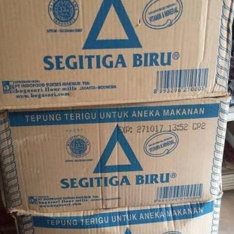 

Grosir Terigu Segitiga Biru Dus 12Kg Kemasan 1Kg