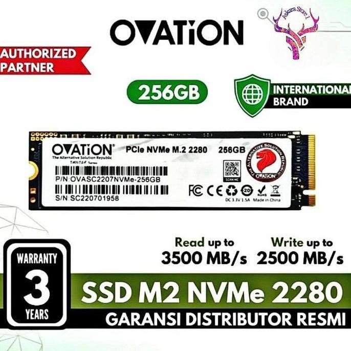 OVATION SSD M2 NVME 256GB 2004T