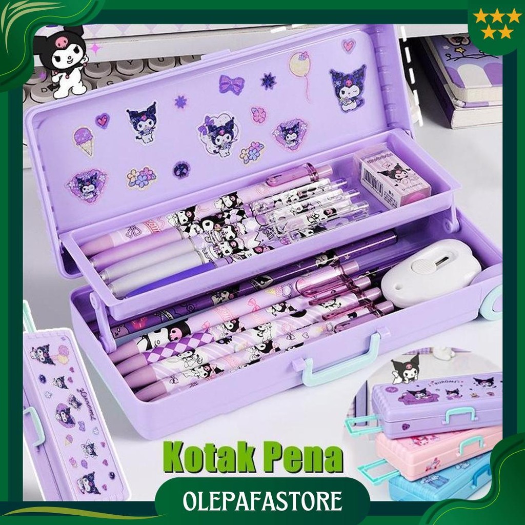

Kotak Pensil Bentuk Troli Lucu Alat Tulis Dua Lapis Koper Pencil Case Alat Stationary Sekolah Sale