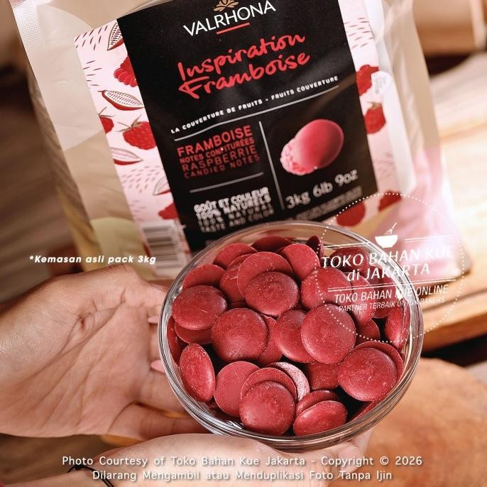 

Sale Valrhona Chocolate Inspiration Raspberry Framboise 250Gr Couverture