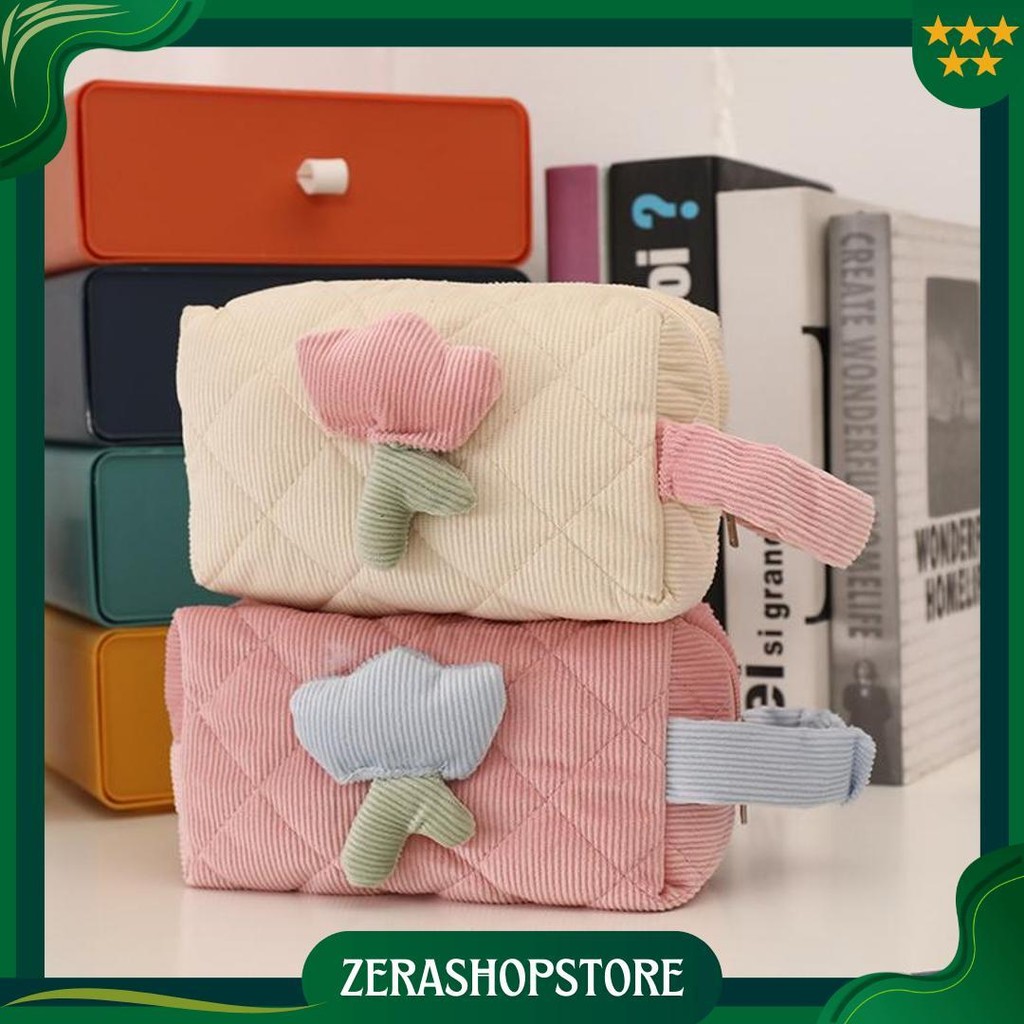 

Mismi Melly Pencil Case Kotak Pensil Sekolah Korduroi Stylish Cute Tas Pouch Makeup Perempuan Trendy - Pc2M Sale