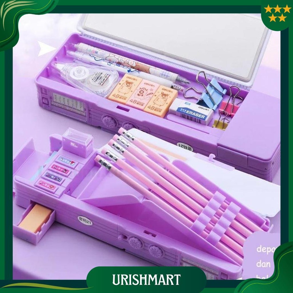 

Kotak Pensil Anak Perempuan Kotak Pensil Kuromi Kotak Pensil Multifungsi Cinnamoroll Kotak Alat Tulis Multifungsi Kunci Kode Perempuan Pensil Sanrio Dua Sisi Bernilai Tinggi Kapasitas Besar Best Seller