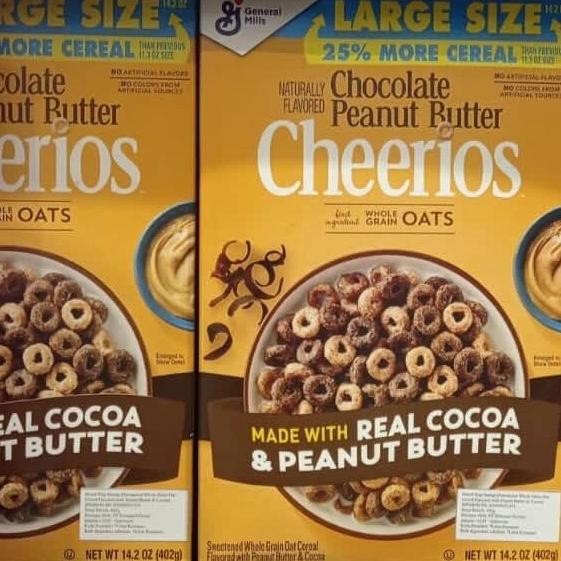 

general cheerios choco peanut butter 402gr