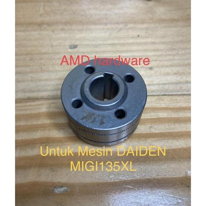Promo Wire Speed Roller Feeder Kawat 0,8Mm-1Mm Untuk Mesin Las Daiden Migi135Xl Original Migi 135 Xl