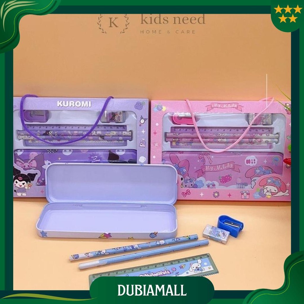 

Kotak Pensil Anak Set 7 In 1 Stationery Untuk Hadiah Anak Sekolah / Alat Tulis Set Kotak Pensil Karakter Murah Lucu Promo Puncak