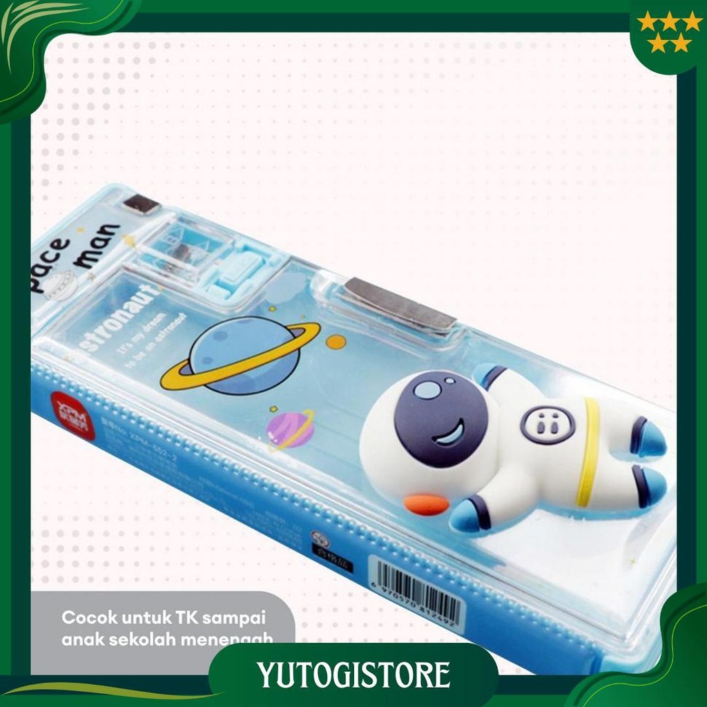 

Tempat Pensil Anak 3D Timbul Magnetic Multifungsi Alat Tulis Sekolah / Kotak Pensil Pencil Case Magnet Untuk Anak Tk A59 Sale