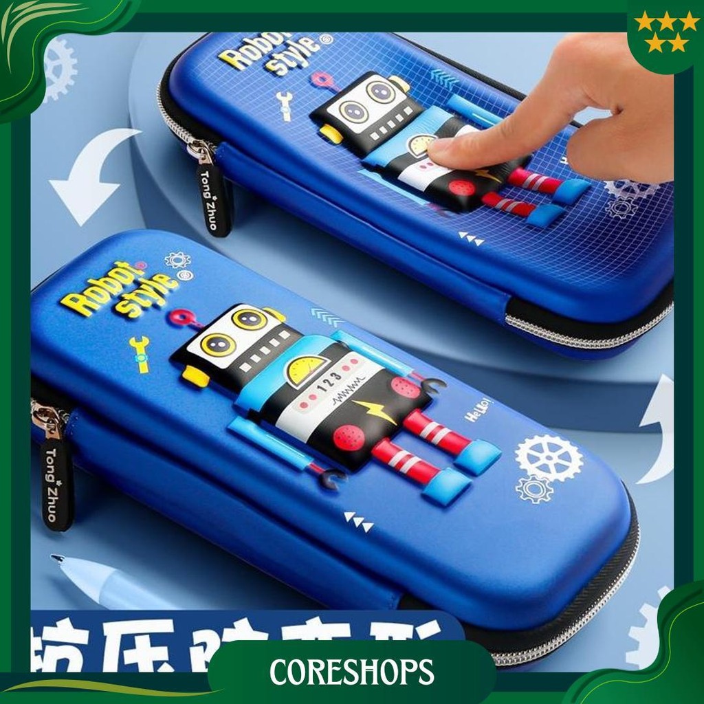 

Wwh14B Tempat Pensil Eva Pen Pulpen Sekolah Deluxe School Pencil Bag Box Mkt Cod