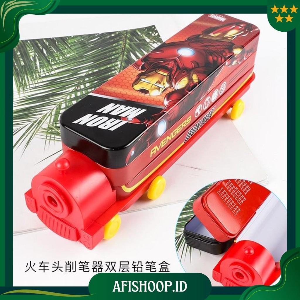 

Tempat Pensil Kaleng Case Pencil Kereta Karakter Toysforhome Promo