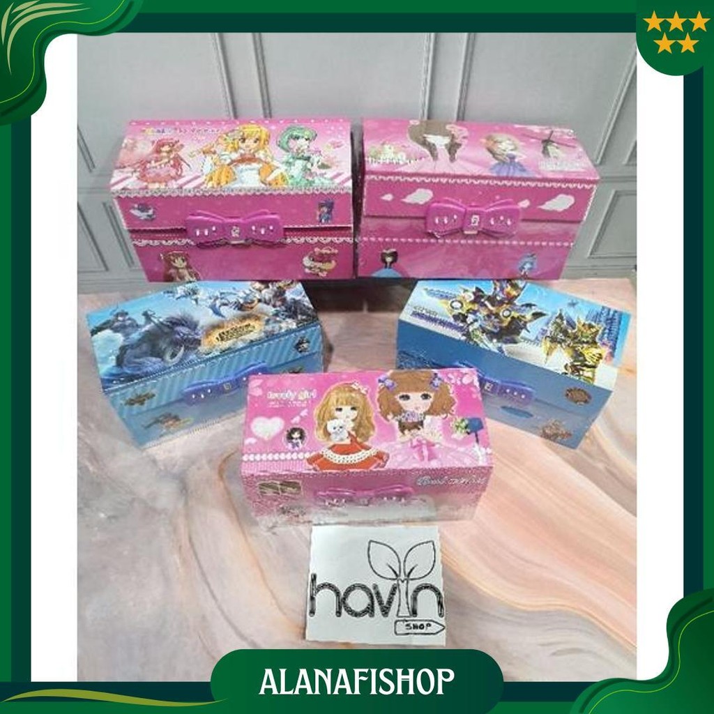 

Kotak Pensil Kode Password 5 Tingkat Jumbo/Pencil Case Password Jumbo Promo Puncak