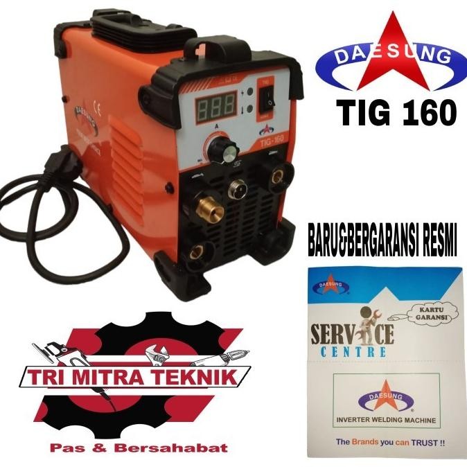 Sale Tig Daesung 160 Mesin Las Argon Daesung 160 Fullset Bergaransi Resmi