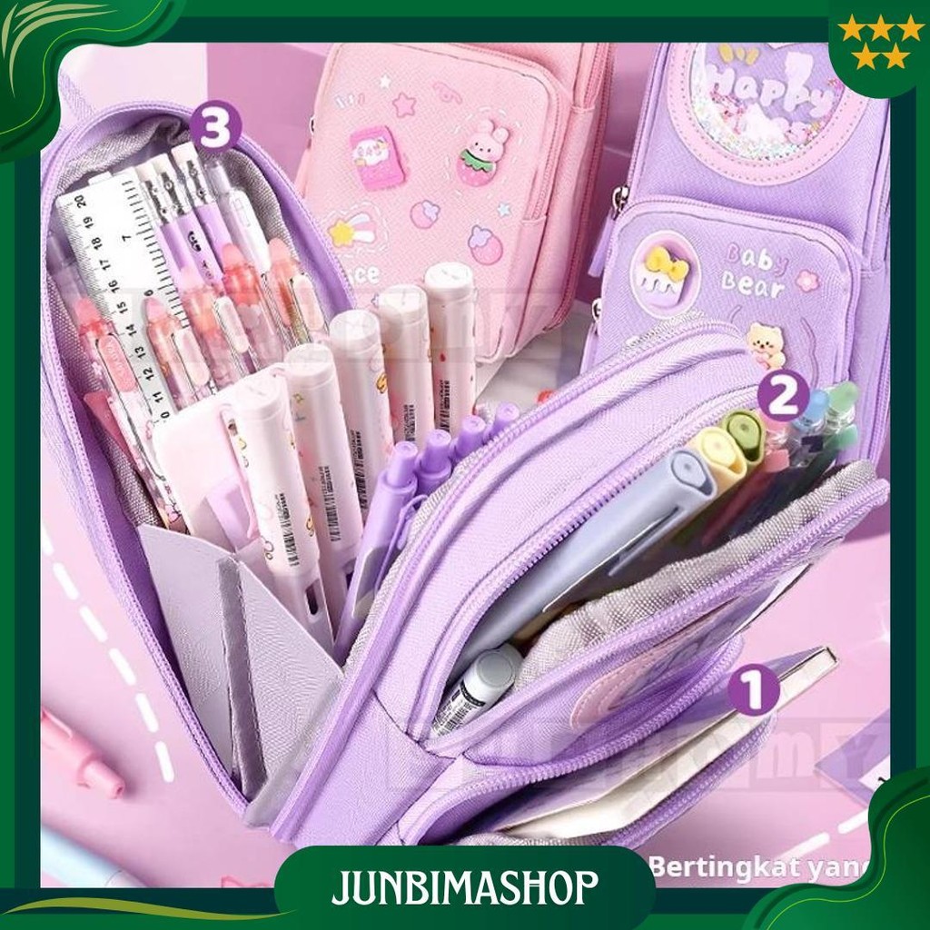 

Kotak Pensil Aesthetic Tas Penatempat Pencil Tas Pensil Tempat Alat Tulis Kapasitas Besar Gratis Ongkir