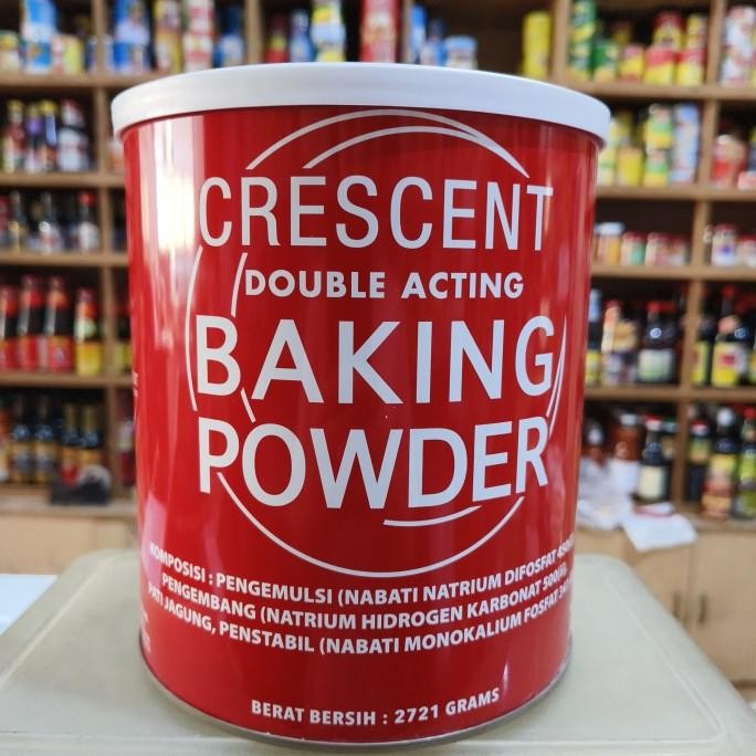 

Sale Crescent Double Acting Baking Powder/ Btp Campuran Pengembang 2721Gr