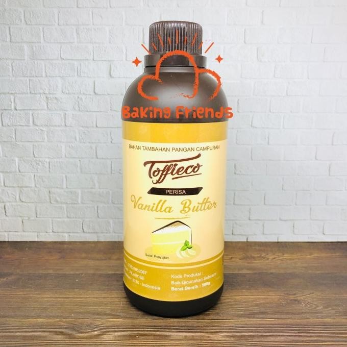 

Sale Toffieco Pasta Vanilla Butter 500Gr/Perisa Perasa Vanilla Butter