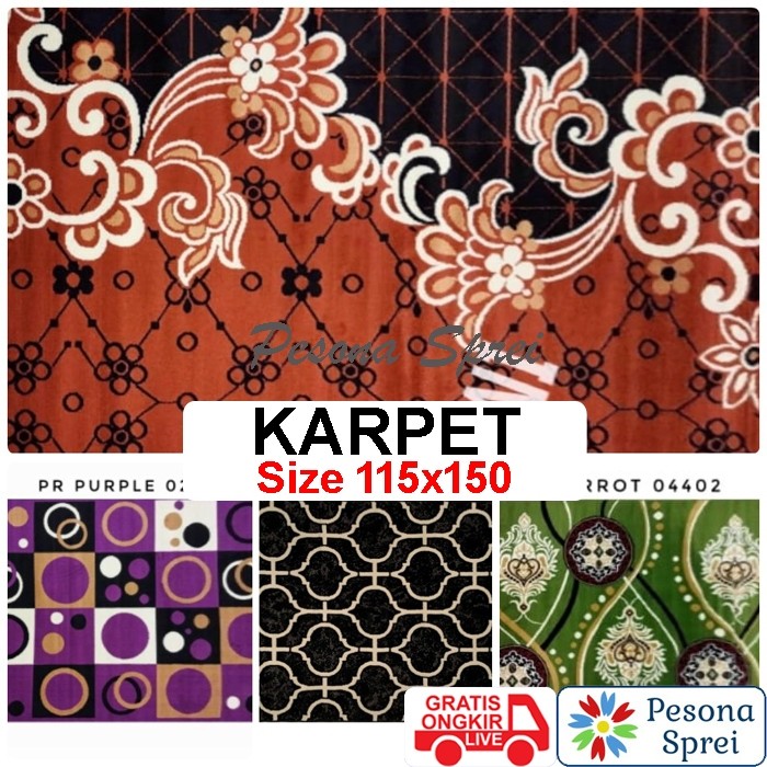 Discount Karpet 115X150 Cm / Permadani 115X155 Cm / Karpet Almaya / Karpet Moderno /Karpet Exotic